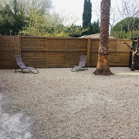 Mobil-Home Avec Grand Jardin Serignan Exterior photo